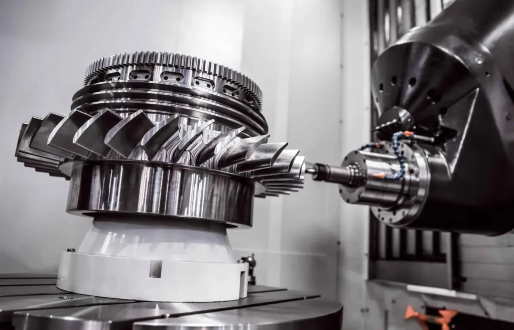 Bludeek state-of-the-art 5-axis CNC machining, enabling complex geometry fabrication and multi-sided precision engineering for advanced industrial applications.